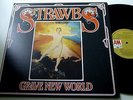 STRAWBS 'GRAVE NEW WORLD' ORIG  UK BROWN LBL RED VINYL '72 NR ARCHIVE COPY