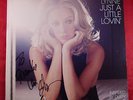 SHELBY LYNNE JUST A LITTLE LOVIN' 2008 US LP HAND AUTOGRAPHED 180 GRAM VINYL