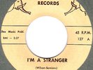 POPPA HOP   I'm A Stranger 1960 Blues 45 Original US Ivory 127 - Hear It 