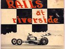 RARE Rails At Riverside-Drag Racing Sounds 45 EP Don Garlits,Don Prudhomme 1960