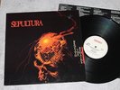 SEPULTURA -Beneath the Remains LP 1989 , first press Roadracer