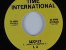 Modern Soul Boogie 45 L3 Secret TIME INTERNATIONAL HEAR NM Unknown?