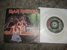 IRON MAIDEN TWILIGHT ZONE WRATHCHILD RARE 1981 CLEAR VINYL UK EMI 45 nice cond