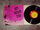 ORIGINAL 1950-VERY RARE JAZZ-DIAL RECORDS 206-ART TATUM TRIO-10 inch-DG-MONO-LP