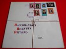 LP ITALIAN PROG RACCOMANDATA CON RICEVUTA DI RITORNO - ORIGINALE