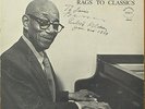 Eubie Blake-AUTOGRAPHED-Rags To Classics-EBM 2-NICE