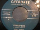 HEAR Ohio R&B Rocker/Dancer SUNNY HARRIS Friendship Seven CHEROKEE 45