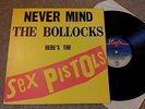 Rare LP SEX PISTOLS -NEVER MIND THE BOLLOCKS 1st 1977 pressing Blank Sleeve punk
