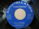 Mod Soul 45 BOBBY MILLER Take it in Stride / Whoa CONSTELLATION Listen