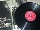 ROLLING STONES LP * OUT OF OUR HEADS * 1st ISSUE * RED DECCA UNBOXED ON LABEL *