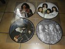  SET OF 4 33T PICTURES DISCS THE LOST  BBC SESSION VOL 1/2/3/4  QUEEN
