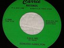 Excellent 1960s Northern Soul 45 - EDWARD HAMILTON 