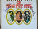 WOW LP Signed by Johnny Cash, Charlie Rich, & Jerry Lee Lewis-w/ COA-MUST SEE