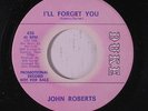 JOHN ROBERTS: I'll Forget You / Be My Baby 45 (dj) rare Soul