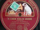 Comedian Harmonists. In einem kühlen Grunde+Sah ein Knab ein Röslein HMV EG 2483