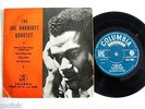 JOE HARRIOTT Quartet * Columbia EP * SEG7665 1955