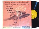 SHELLY MANNE: SONGS FROM MY FAIR LADY contemporary LP / MONO DG SHRINK NM