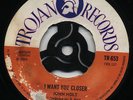 I WANT YOU CLOSER John Holt / 