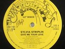 Sylvia Striplin- Give Me Your Love 12 - Uno Melodic-Modern Soul Boogie VG++ MP3