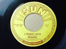 Prisonaires R&B DOO WOP 45 A Prisoners Prayer / I Know on SUN ORIGINAL HEAR BB77