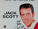 JACK SCOTT • WHAT AM I LIVING FOR • 1960 LP CARLTON 12/122, SIGNED    NM