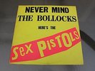 SEX PISTOLS, LP NEVER MIND THE BOLLOCKS, RARE UK 1977, Blank back, EX, import