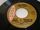 SOUL/ R&B- ETTA JAMES & SUGARPIE DESANTO- ARGO 45 RPM- DO I MAKE MYSELF CLEAR