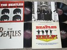 4 Beatles Vinyl LPs - Capitol Purple Labels;Hard Days Night,Help,Hey Jude,20Hits