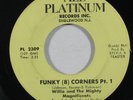Funk 45 WILLIE & THE MIGHTY MAGNIFICENTS Funky 8 Corners on All Platinum