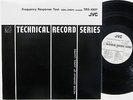 JVC Frequency Response Test LP Japan TRS 1007 audiophile Technical Record Series