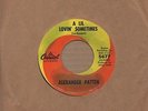 Alexander Patten - A Lil Lovin Sometime / No More Dreams - Capitol 2nd