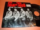 FOUR TOPS What is a Man SOUL R&B Tamla Motown RARE 7'' 45 PORTUGAL EP