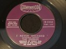 THE COOKIES  I Never Dreamed  /  The Old Crowd  DIMENSION