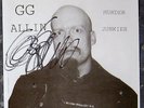 Autographed GG Allin 7