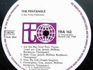 THE PENTANGLE 1968 Self Titled Debut LP Transatlantic 1st Press UK LP (TRA 162)