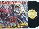 IRON MAIDEN -THE NUMBER OF THE BEAST LP MADE IN INDIA RARE FREE SHIPPING