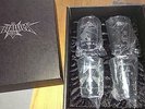 Metallica - 4 Half Pint Glass set. Box set. Limited Edition. Metclub Only