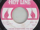 Willie Tee-Heard Everything You Said-Close Your Eyes-Hot Line-RARE NEW ORLEANS