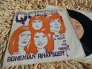 QUEEN Bohemian Rhapsody 7' 45 PORTUGAL 1975 UNIQ SLEEVE Portuguese 8E 006 97 140