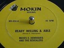 Jamaican Tune: Moses E. Henriques- Ready Willing & Able (Mokin) 12