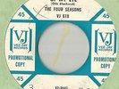 45 PROMO The 4 Four Seasons Apple Of My Eye on VEE-JAY DOO WOP