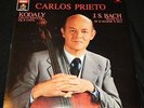 CARLOS PRIETO KODALY CELLO SONATA Op. 8 BACH SUITE #6 EMI DIGITAL LP MINT