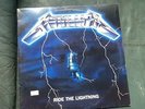 Metallica Ride the Lightning record lp vinyl is near mint heavy metal from 1984