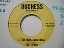 THE VIPERS   LITTLE MISS SWEETNESS - NORTHERN SOUL