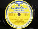2x 78rpm LOEWENGUTH QUARTET - ROUSSEL String Quartet Op.45 - ORIGINAL DGG
