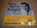 ELVIS PRESLEY GOOD ROCKIN' TONIGHT HMV E.P.7 EG 8256
