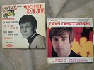 DEUX EP PREMIER EP MICHEL PAJE AVEC CONTACT - NOËL DESCHAMPS -COMME JE SUIS -