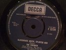 KINSMEN Glasshouse Green Splinter Red UK toytown psych 1968 Decca STOCK COPY
