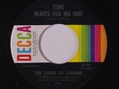 LORDS OF LONDON: Time Waits For No One / Cornflakes & Ice Cream 45 (Canadian ga
