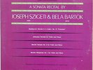 SZIGETI/BARTOK Sonata Recital BEETHOVEN/DEBUSSY/BARTOK 2 LP Vanguard SRV-304/5